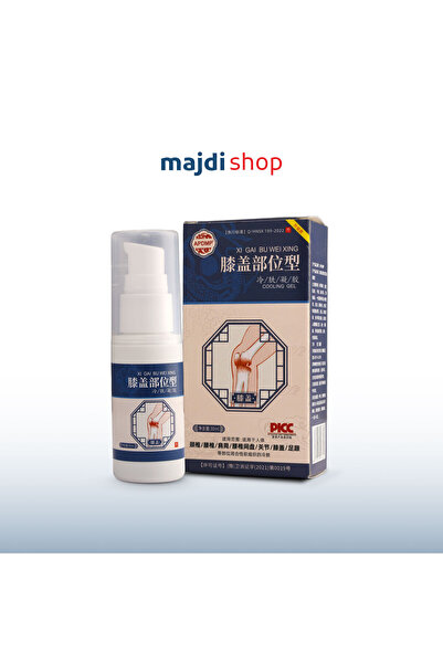 Majdi Advanced cooling gel for the knee - a refreshing formula for comfort in...