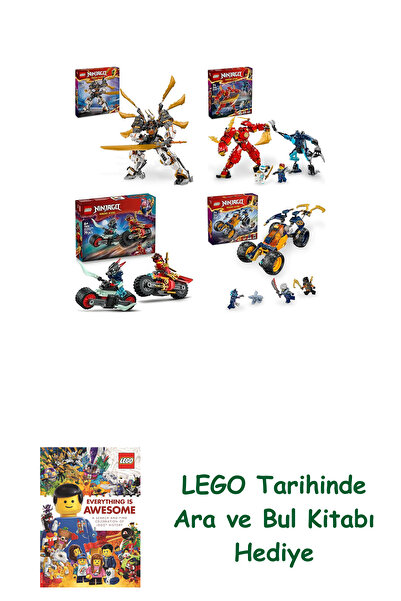 Bloomsbury مجموعة نينجاغو 284 (71821 + 71808 + 71838 + 71811)