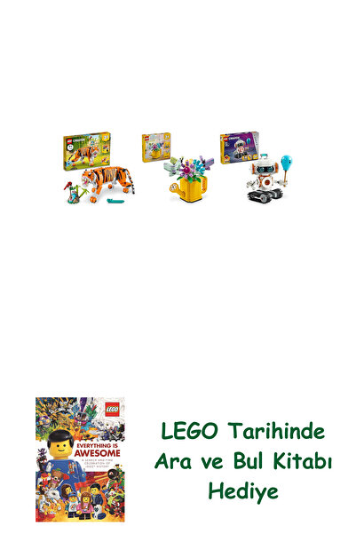 Bloomsbury مجموعة كرياتور 141 (31129 + 31149 + 31164) + كتاب البحث والبحث كهدية