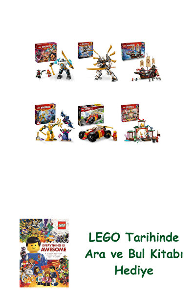 Bloomsbury مجموعة نينجاجو 460 (71827 + 71821 + 71848 + 71804 + 71780 + 71831)