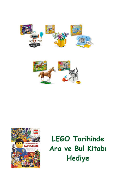 Bloomsbury مجموعة كرياتور 330 (31164 + 31149 + 31174 + 31166 + 31163) + كتاب ...