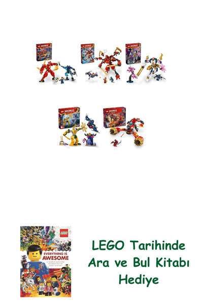 Bloomsbury مجموعة نينجاغو 314 (71808 + 71812 + 71807 + 71804 + 71830)