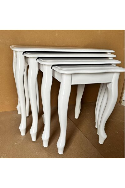 KS LÜKENS DÖRTLÜ (4) ZİGON SEHPA SETİ