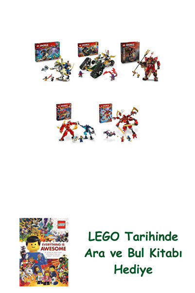 Bloomsbury مجموعة نينجاجو 312 (71843 + 71820 + 71846 + 71808 + 71812)