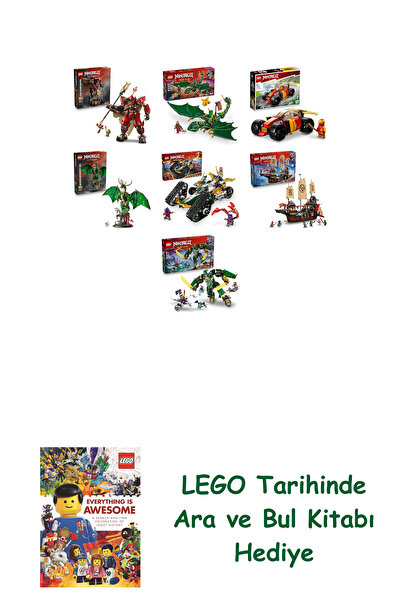 Bloomsbury مجموعة نينجاجو 524 (71846 + 71829 + 71780 + 71847 + 71820 + 71848 ...