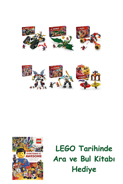 Bloomsbury مجموعة نينجاجو 427 (71820 + 71829 + 71830 + 71834 + 71827 + 71826)