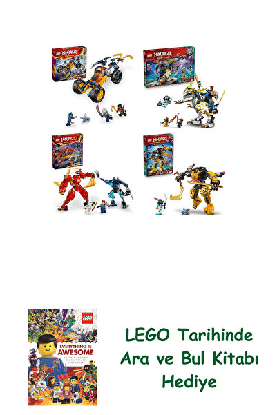 Bloomsbury مجموعة نينجاجو 267 (71811 + 71843 + 71808 + 71839)