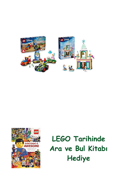 Bloomsbury مجموعة ديزني 89 (43264 + 43265) + كتاب البحث والبحث كهدية