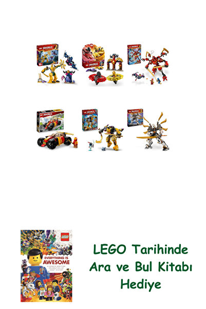 Bloomsbury مجموعة نينجاغو 412 (71804 + 71826 + 71812 + 71780 + 71839 + 71821)