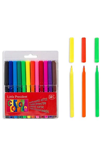 OEM Fine Tip Marker Pen Set - 12pcs
