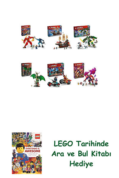 Bloomsbury مجموعة نينجاجو 420 (71808 + 71848 + 71845 + 71847 + 71838 + 71832)