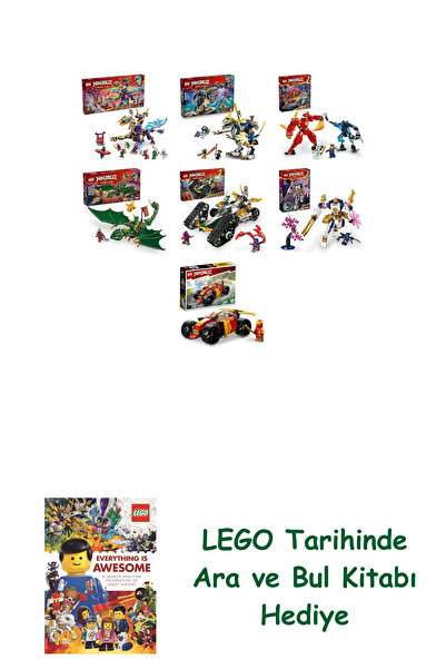 Bloomsbury مجموعة نينجاجو 555 (71836 + 71843 + 71808 + 71829 + 71820 + 71807 ...