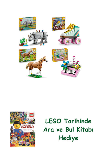 Bloomsbury مجموعة كرياتور 265 (31171 + 31148 + 31166 + 31169) + كتاب البحث وا...