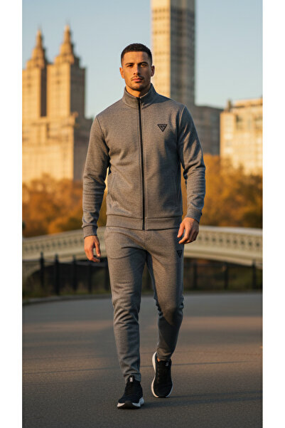 shop Men's Gray Tracksuit Set