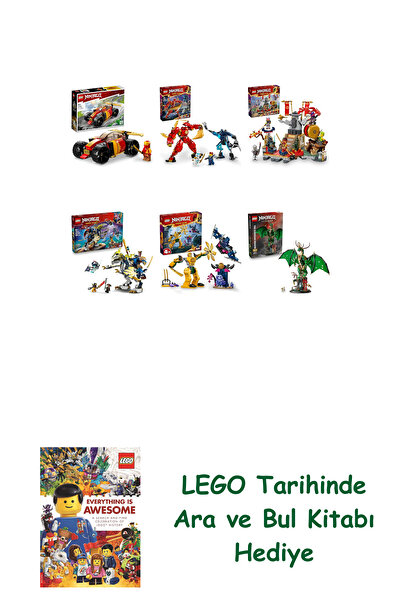 Bloomsbury مجموعة نينجاجو 456 (71780 + 71808 + 71818 + 71843 + 71804 + 71847)