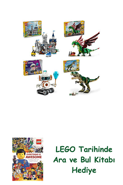 Bloomsbury مجموعة كرياتور 280 (31168 + 31161 + 31164 + 31151) + هدية كتاب الب...