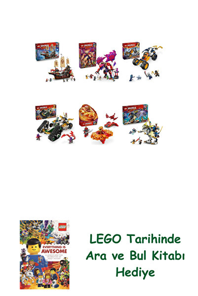 Bloomsbury مجموعة نينجاجو 425 (71848 + 71832 + 71811 + 71820 + 71823 + 71843)