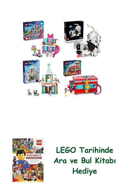 Bloomsbury Disney Set 206 (43274 + 43269 + 43265 + 43276) + Search and Find B...