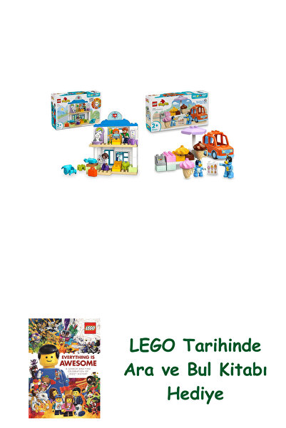 Bloomsbury Duplo Set 24 (10449 + 10458) + Search and Find Book Gift