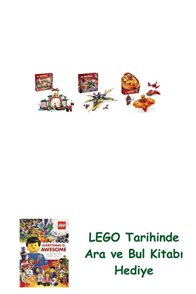 Bloomsbury مجموعة نينجاجو 115 (71831 + 71833 + 71823)