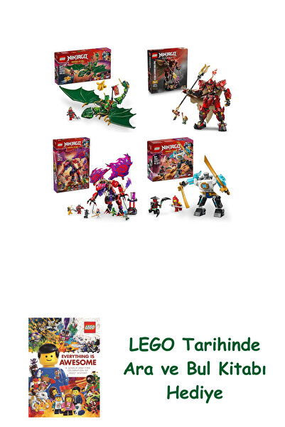 Bloomsbury مجموعة نينجاجو 239 (71829 + 71846 + 71832 + 71827)