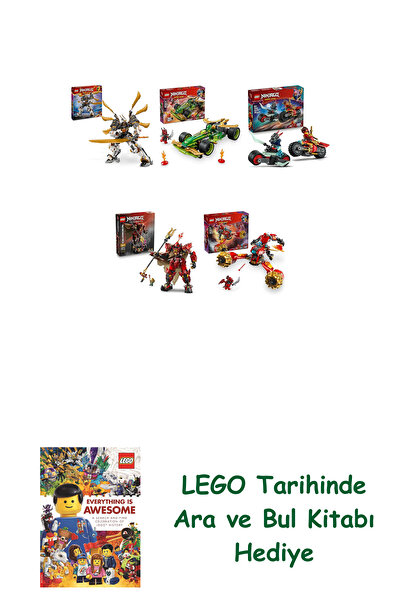 Bloomsbury مجموعة نينجاغو 320 (71821 + 71828 + 71838 + 71846 + 71830)