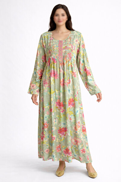 RONZA Women's silk jalabiya