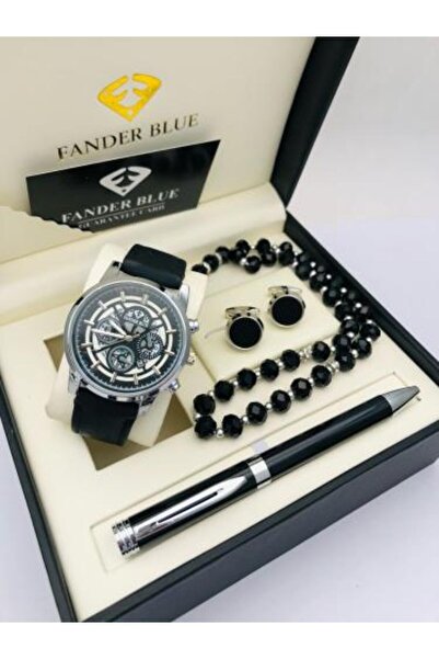 FANDER BLUE Men's Leather Set - Fundablo