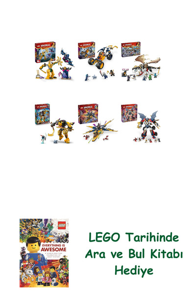 Bloomsbury مجموعة نينجاجو 493 (71804 + 71811 + 71809 + 71839 + 71833 + 71834)