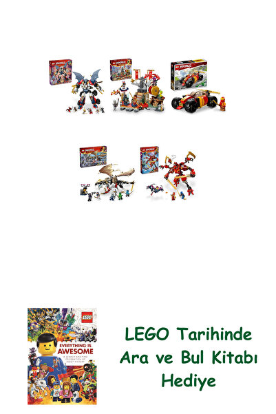 Bloomsbury مجموعة نينجاغو 315 (71834 + 71818 + 71780 + 71809 + 71812)