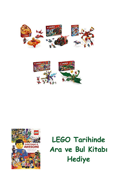 Bloomsbury مجموعة نينجاجو 313 (71823 + 71844 + 71812 + 71836 + 71829)