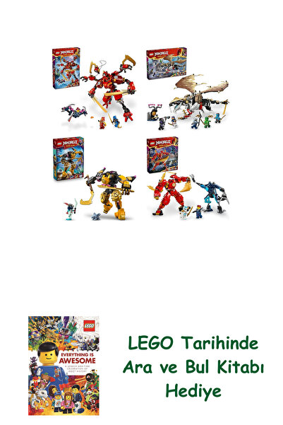 Bloomsbury مجموعة نينجاجو 224 (71812 + 71809 + 71839 + 71808)