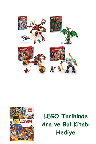 Bloomsbury مجموعة نينجاجو 263 (71812 + 71847 + 71830 + 71827)