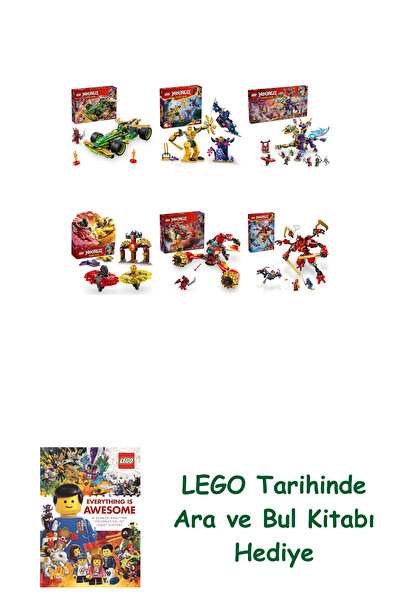 Bloomsbury مجموعة نينجاجو 401 (71828 + 71804 + 71836 + 71826 + 71830 + 71812)