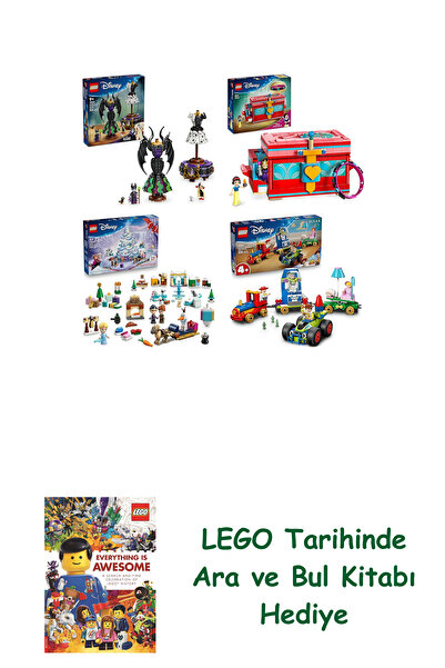 Bloomsbury Disney Set 210 (43262 + 43276 + 43273 + 43264) + Search and Find B...