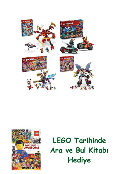 Bloomsbury مجموعة نينجاجو 275 (71812 + 71838 + 71836 + 71834)