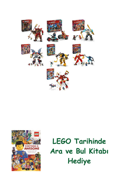 Bloomsbury مجموعة نينجاجو 551 (71846 + 71838 + 71827 + 71834 + 71839 + 71808 ...