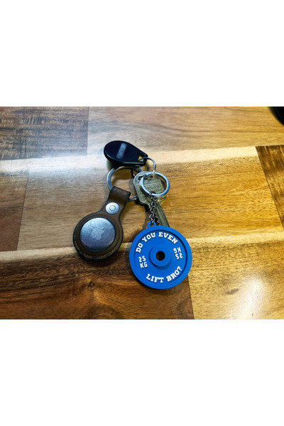 SHAPEMINT Gym Ağırlık Plakalı Anahtarlık