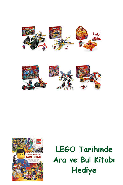 Bloomsbury مجموعة نينجاجو 415 (71820 + 71833 + 71823 + 71838 + 71834 + 71830)