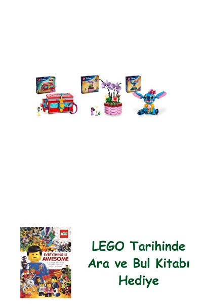 Bloomsbury مجموعة ديزني 118 (43276 + 43237 + 43249) + هدية كتاب البحث والبحث