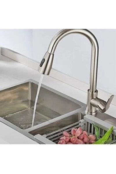 ESHOME Flora Floke Sink Mixer with Spout Chrome