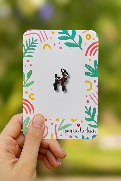 uğurlu dükkan Kurdeleli Mini Ceylan Rozeti