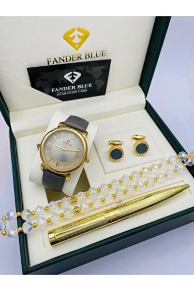 FANDER BLUE Men's Leather Set - Fundablo