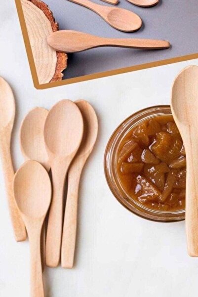Homerest Bambu 6'lı Ölçü Ve Baharat Kaşığı 13 Cm - Bal, Tatlı, Neskafe, Reçel...