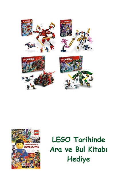 Bloomsbury مجموعة نينجاجو 282 (71812 + 71807 + 71844 + 71845)