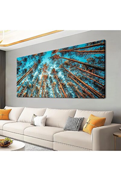 ALAYRA International لوحة جدارية أنيقة متعددة الألوان بتصميم منظر طبيعي جميل ...