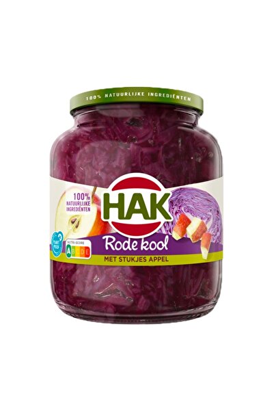 HAK Varza rosie cu bucati de mere 700 g
