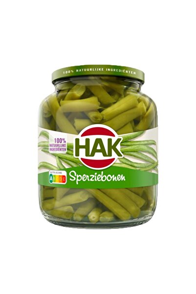HAK Fasole verde fina cu aroma de nucsoara 675 g, Hak, Olanda