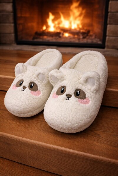 Moda Frato Teddy Bear Women's House Slippers Winter Slippers Rubber Soundless...