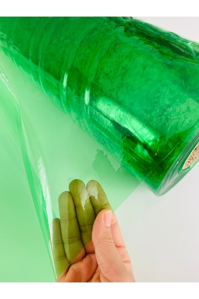 seyranat Verde închis, 1 metru lățime, 75 cm, țesătură transparentă, impermea...